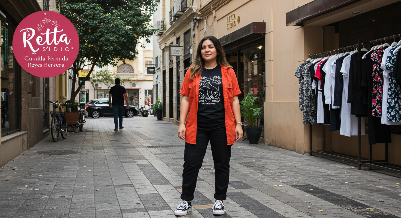 Proindus y Retta Studio. Clienta satisfecha con el servicio de registro de marca para su emprendiendo.