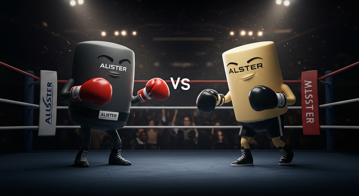 Imagen del caso de éxito de la marca Alister, que logró su registro de marca en Chile con la asesoría de Proindus en un complejo litigio de propiedad industrial contra una marca similar.