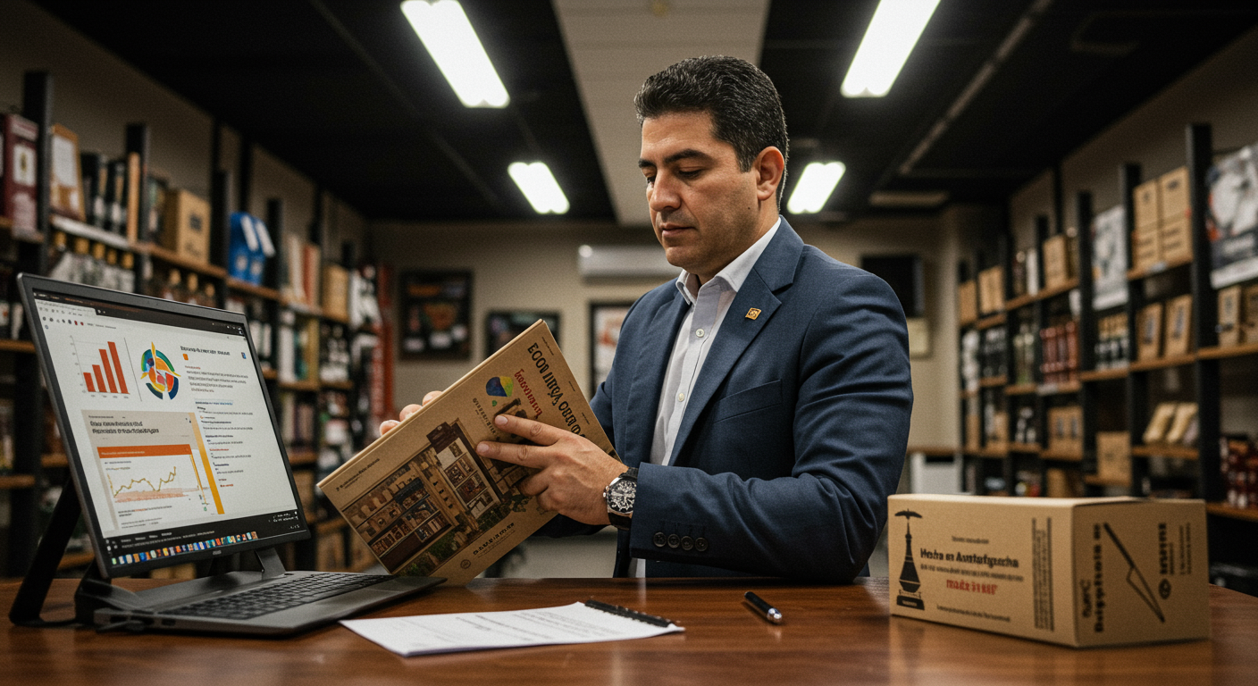 Imagen del caso de éxito de la marca "Hecho en Antofagasta/ made in ANF", que logró su registro de marca en Chile con la asesoría de Proindus, superando una compleja observación de fondo en propiedad industrial.