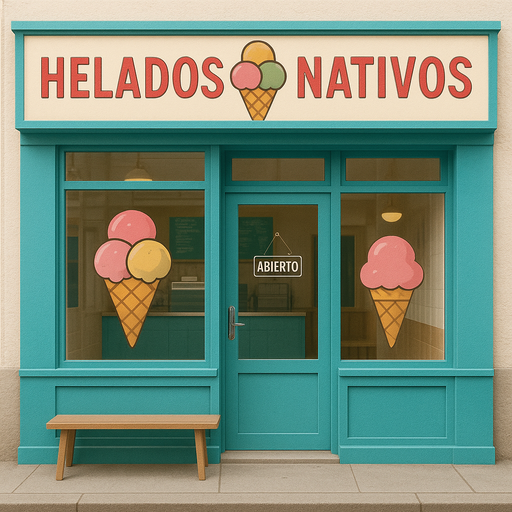 «HELADOS NATIVOS» VS «NATIVOS»