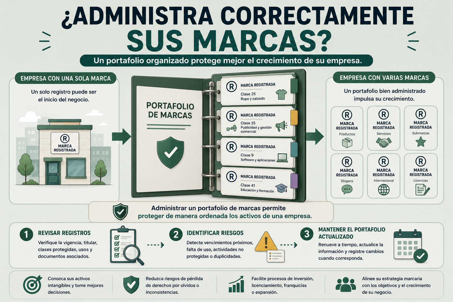 ¿Cómo administrar correctamente un portafolio de marcas en Chile?